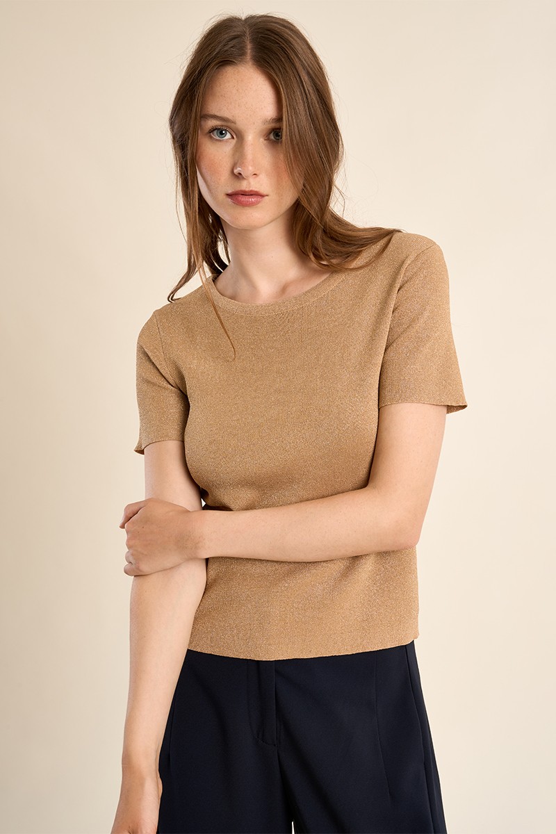 jersey-de-mujer-de-manga-corta-liso-