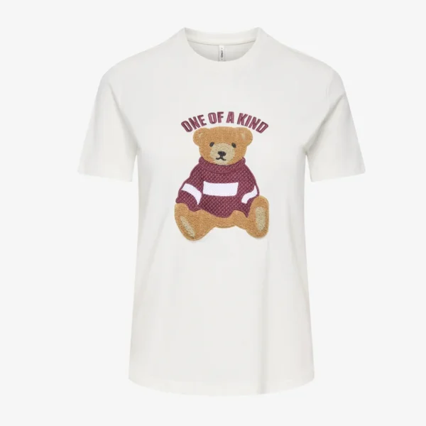 CAMISETA TEDDY BLANCA